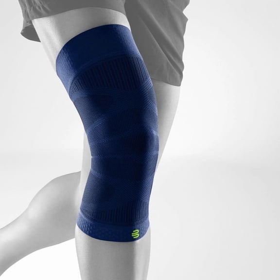 Bauerfeind Sports Compression Knee Support - Breathable Stabilizer for Running, Knee Injuries & Swelling