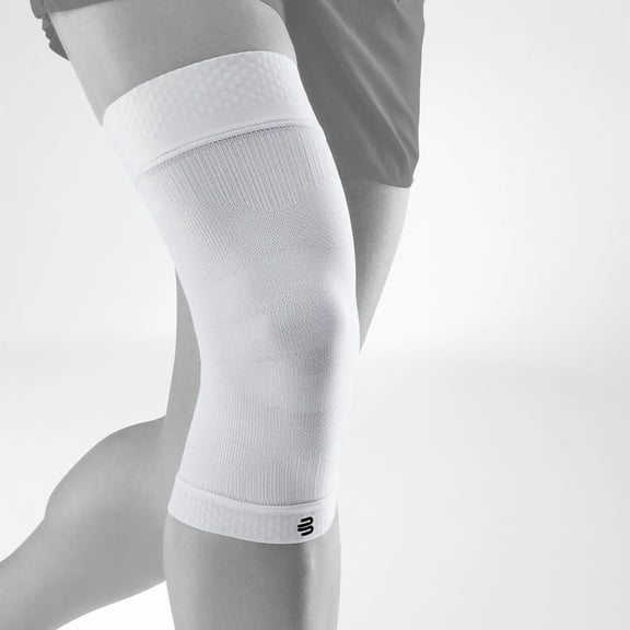 Bauerfeind Sports Compression Knee Support - Breathable Stabilizer for Running, Knee Injuries & Swelling