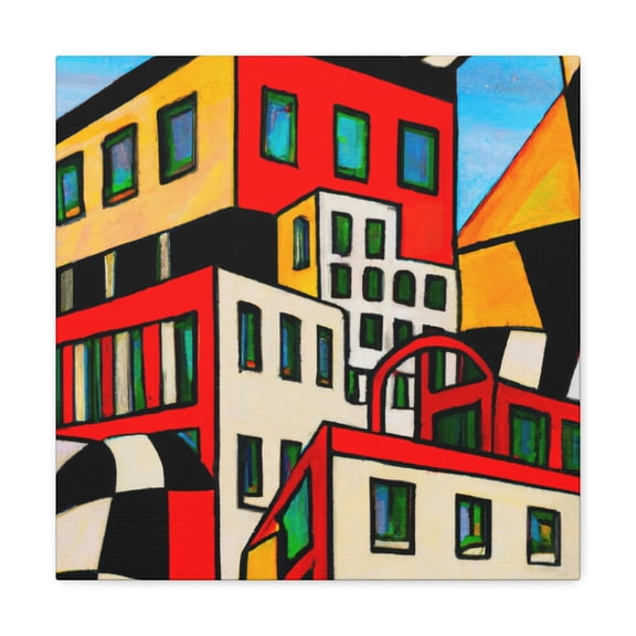 Bauhaus Pop Art Splash! - Canvas