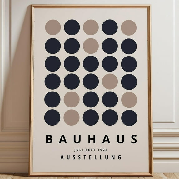Bauhaus Print Wall Art - Maximalist Decor - Mid Century Modern - Minimalist Wall Art - Living Room Decor - Geometric Wall Art Wall Art, Modern Wall Decor, 12x18 UNFRAMED