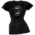 thumbnail image 1 of Bauhaus Women's Juniors Gray Scale Short Sleeve T Shirt, 1 of 1