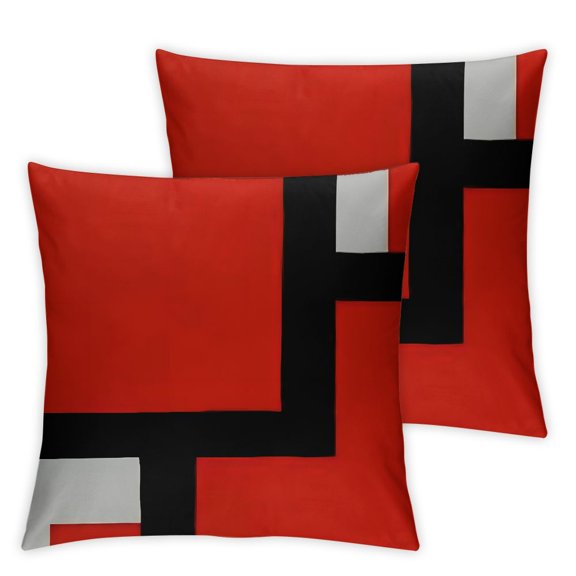 Bauhaus angular minimalist Throw Pillow Cushion Case Short Plush,  Pillows Cushion Cases Home Furnishing