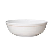 Baum RUS3W Rustic Melamine Bowls, White - Set of 6