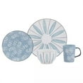 thumbnail image 1 of Baum VAUG16B Owen Blue Dinnerware Set - 16 Piece, 1 of 1