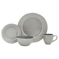 thumbnail image 1 of Baum WREN16G Alix Dinnerware Set, Grey - 16 Piece, 1 of 6