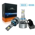 thumbnail image 1 of Bauma Auto 2Pcs 9005 LED Headlight Bulbs 20000LM Beam 7000K Cold White Car Head Lamp Light, 1 of 10