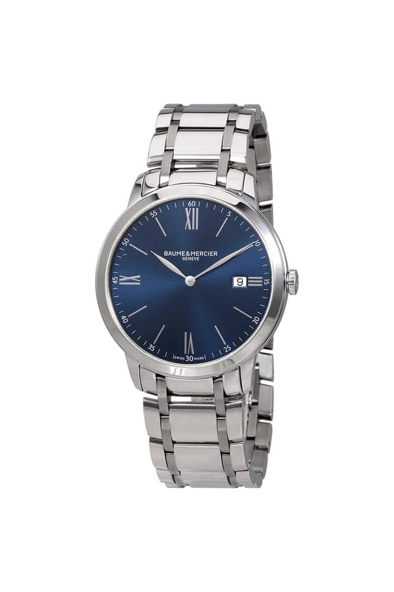 Baume et Mercier Classima Blue Dial Men's Watch MOA10382