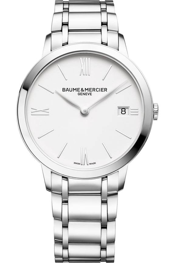 Baume et Mercier Classima White Dial Ladies Watch MOA10356