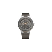 Baume & Mercier Riviera Automatic Chronograph Grey Dial Rubber Strap Mens Watch M0A10722