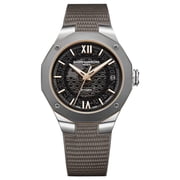 Baume & Mercier Riviera Automatic Smokey Grey Dial Rubber Strap Mens Watch 10720