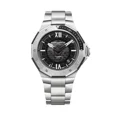 thumbnail image 1 of Baume & Mercier Riviera Black Dial Steel Men's Watch 10715, 1 of 1