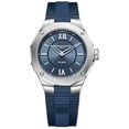 thumbnail image 1 of Baume & Mercier Riviera Blue Dial Rubber Strap Women's Watch 10689, 1 of 1