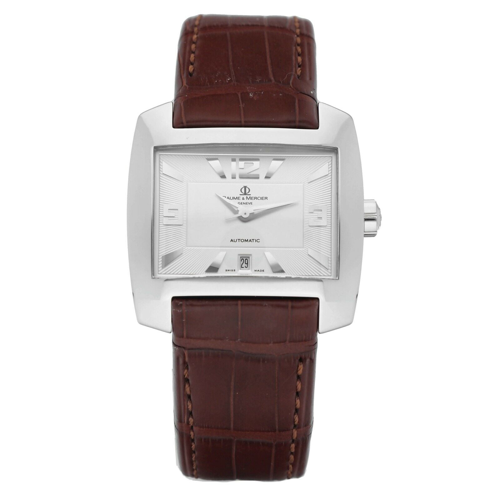 Baume & Mercier Hampton Spirit M0A08254 Rectangle Steel 
