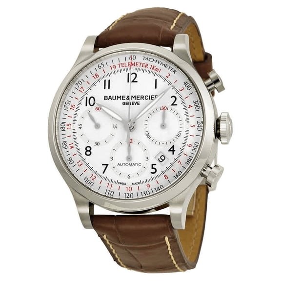 Baume & Mercier Capeland Men's White Dial Automatic Watch MOA10082