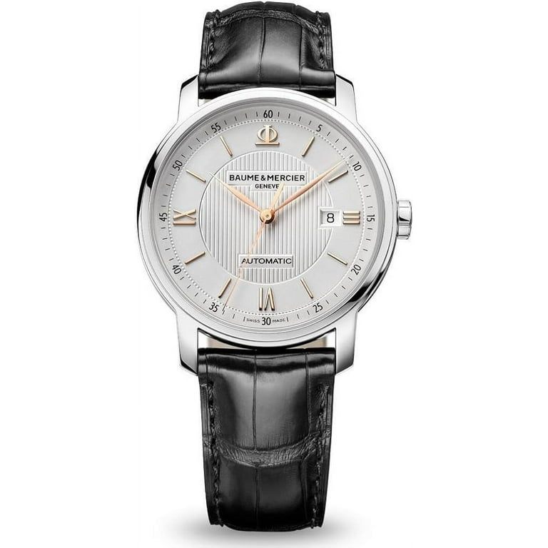 Baume and Mercier Men s Classima Executives Automatic Stainless Steel Watch