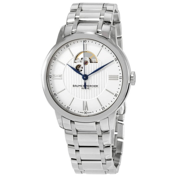 Baume et Mercier Classima Automatic Silver Dial Men's Watch 10525