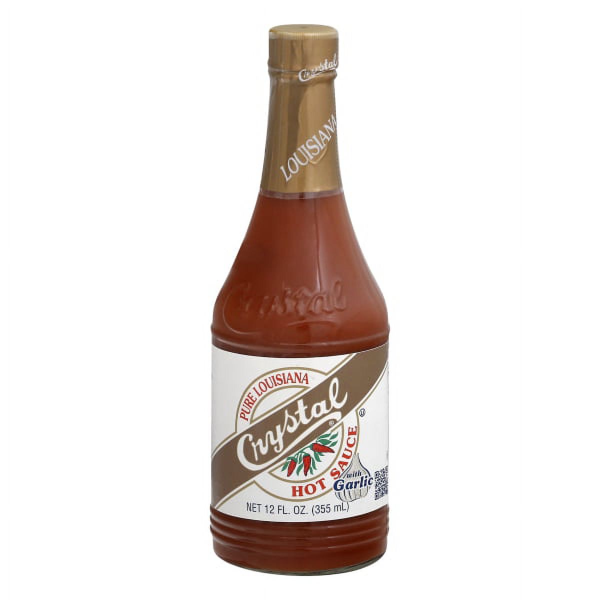 Baumer Foods Crystal Hot Sauce, 12 oz