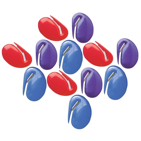 Baumgarten's Baumgartens Round Letter Opener Assorted Colors Pack of 12 (BAUM67130-12)