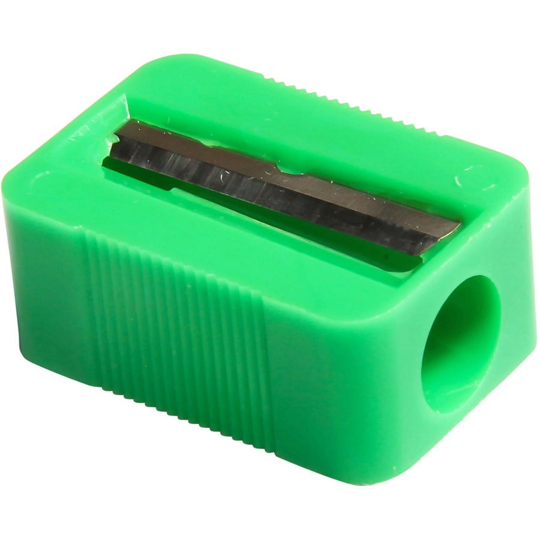 Baumgartens 1-hole Plastic Pencil Sharpener - 1 Hole(s) - Plastic - Assorted - 1 Each Baumgartens 1-hole Plastic Pencil Sharpener - 1 Hole(s) - Plastic - Assorted - 1 Each