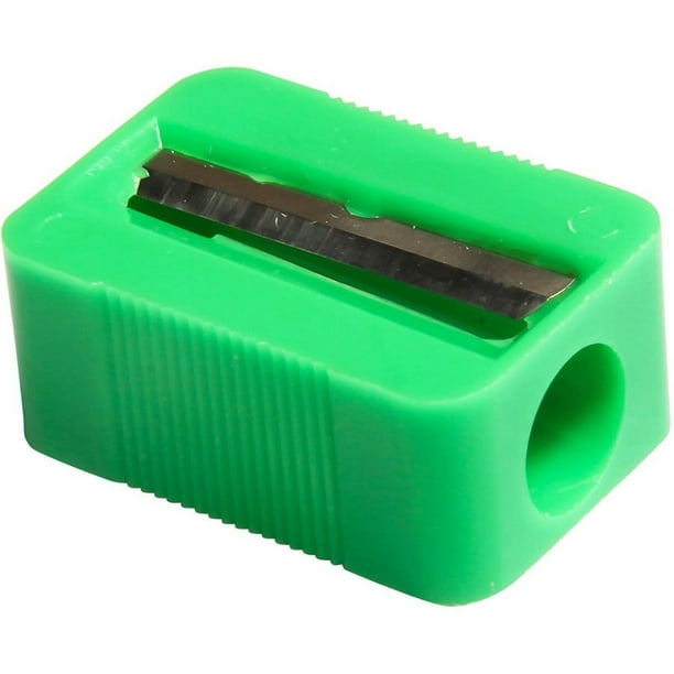 Baumgartens 1-hole Plastic Pencil Sharpener - 1 Hole(s) - Plastic - Assorted - 1 Each Baumgartens 1-hole Plastic Pencil Sharpener - 1 Hole(s) - Plastic - Assorted - 1 Each
