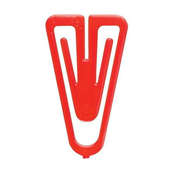 Baumgartens 1496449 Clip Medium Plastiklip, Assorted Color - Pack of 500