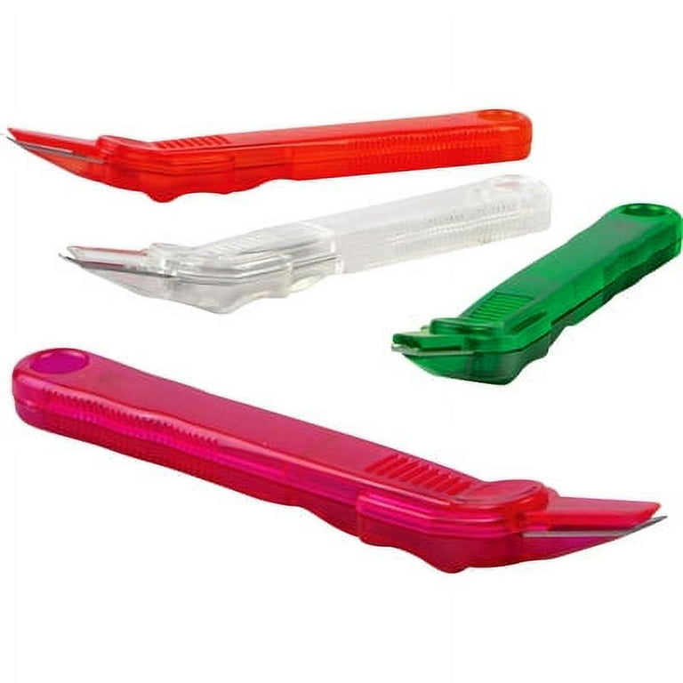 Baumgartens Translucent Slim Staple Remover - Plastic - Assorted - 1 Each Baumgartens Translucent Slim Staple Remover - Plastic - Assorted - 1 Each