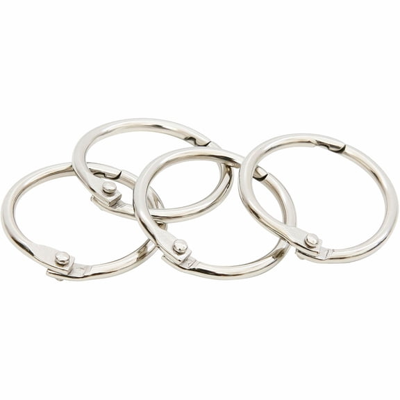 Hinged Metal Book Ring