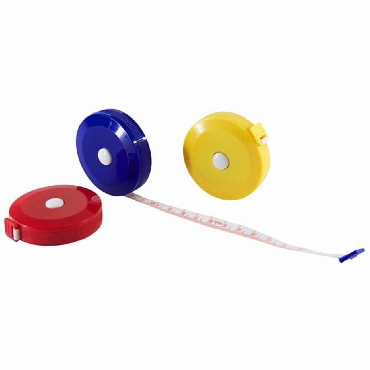 Baumgartens Cloth Tape Measure, Assorted Colors, Pack of 12