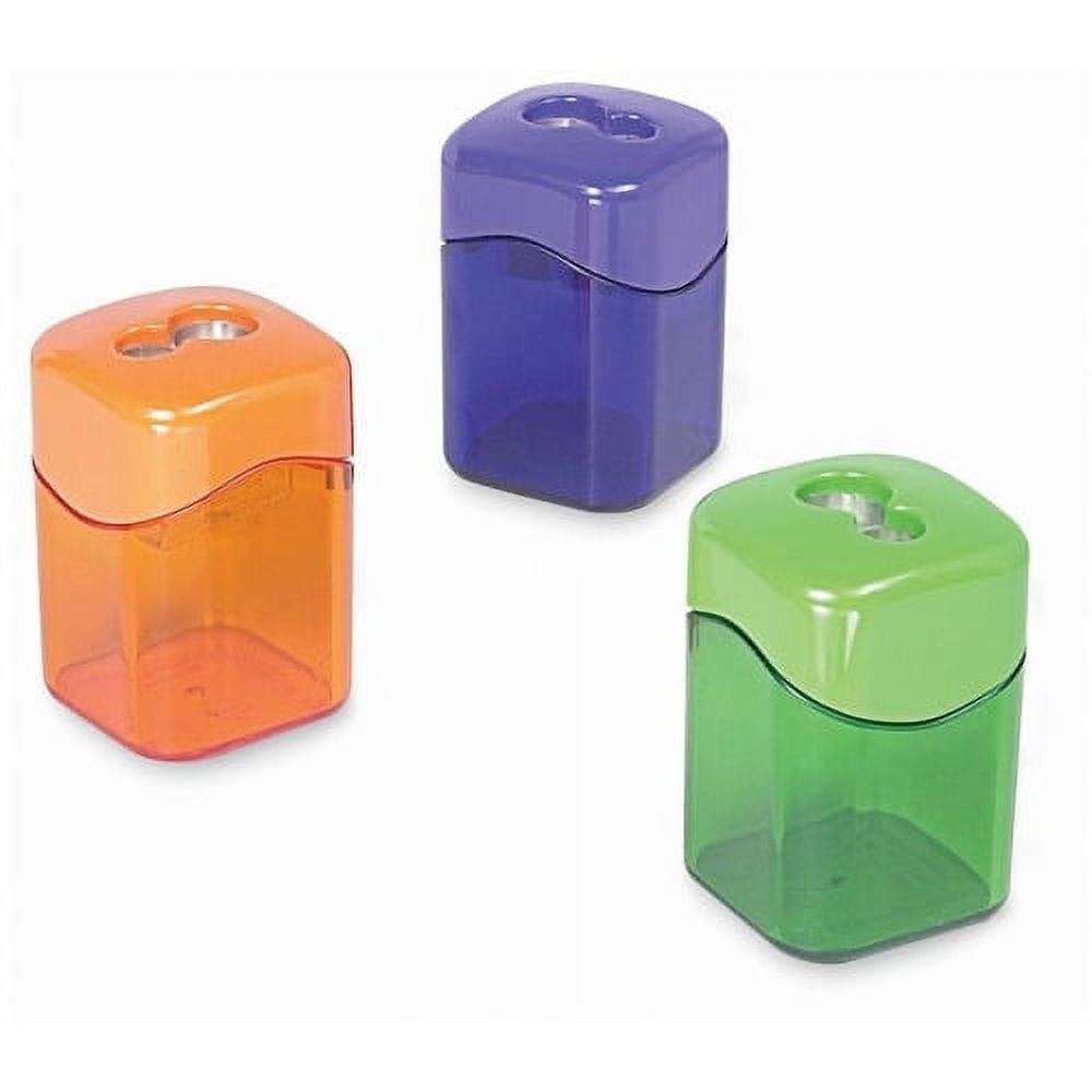 Baumgartens Dual Hole Wave Sharpener with Receptacle - Handheld - 2 Hole(s) - 2.1 Baumgartens Dual Hole Wave Sharpener with Receptacle - Handheld - 2 Hole(s) - 2.1