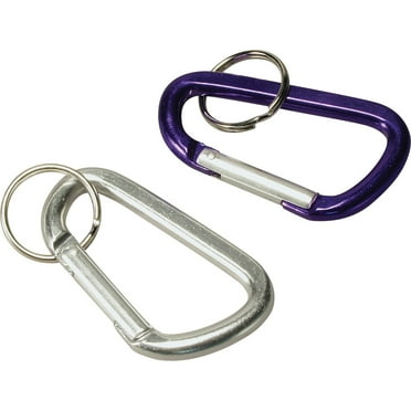 Baumgartens Large Carabiner Key Ring, Assorted