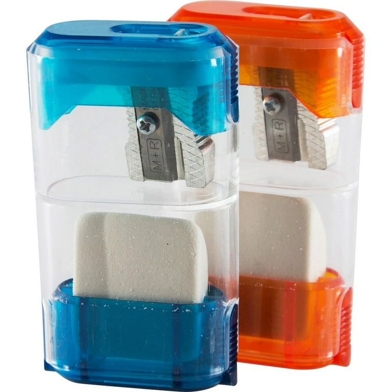 Baumgartens Single-Hole Trap Door Pencil Sharpener with Eraser - 1 Hole(s) - 2.6 Baumgartens Single-Hole Trap Door Pencil Sharpener with Eraser - 1 Hole(s) - 2.6