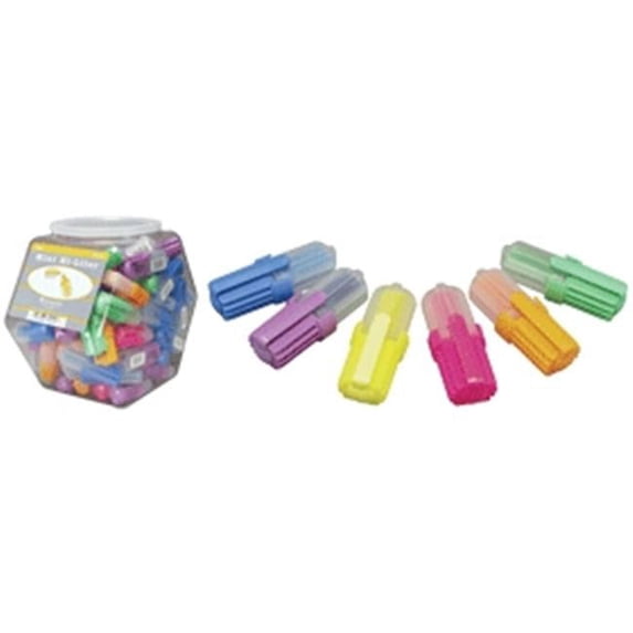 Baumgartens Mini Highlighters Hexagonal Tub Display of 90 ASSORTED Colors (79009)
