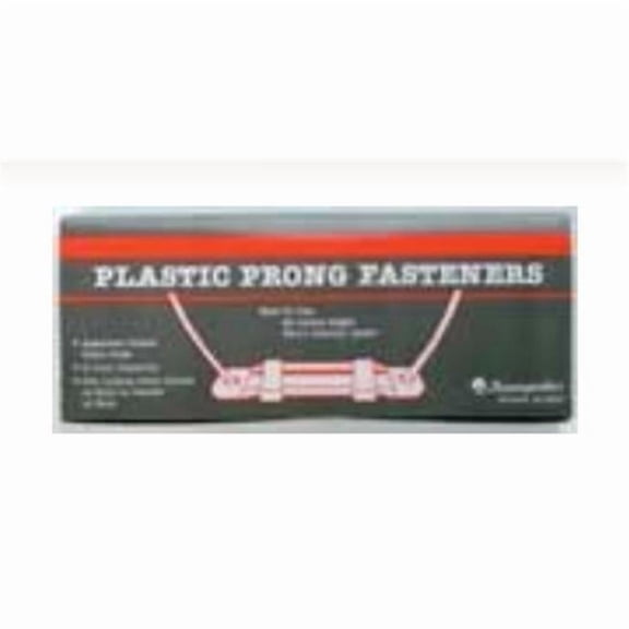 Baumgartens Prong Paper Fasteners 50 Pack WHITE ()