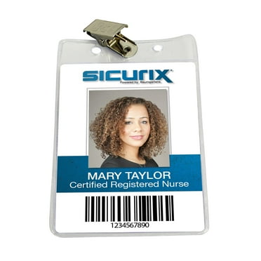 Baumgartens Sicurix Clip Style Badge Holders