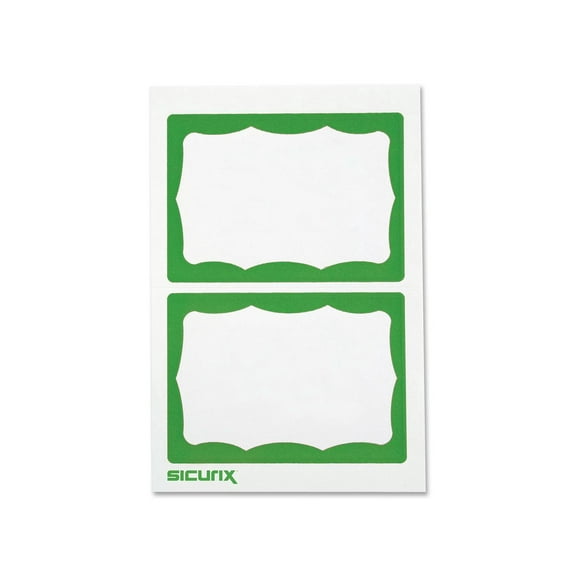 Baumgartens Sicurix Color Border Adhesive Badges