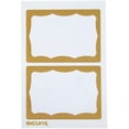 thumbnail image 1 of Baumgartens Sicurix Color Border Adhesive Badges, 1 of 5