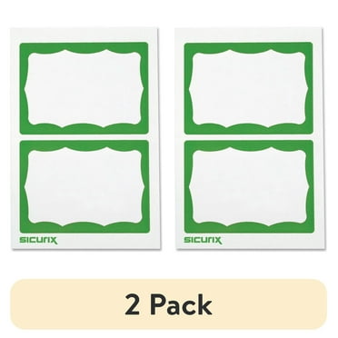 C Line Name Badge Kits Top Load 4 x 3 Clear Clip Style 96/Box