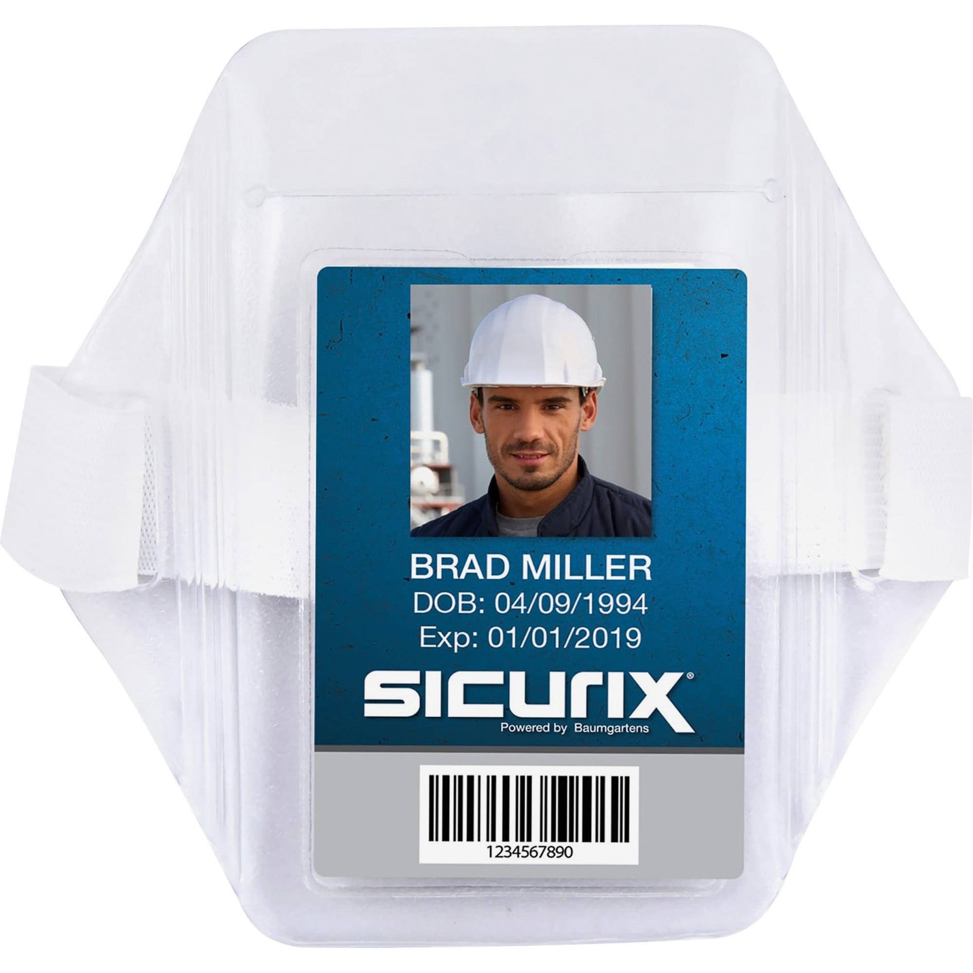 Baumgartens Sicurix Heavy-Duty Arm ID Badge Holders