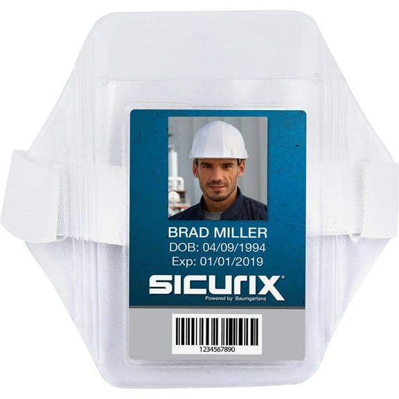 Baumgartens Sicurix Heavy-Duty Arm ID Badge Holders