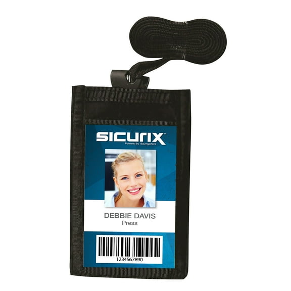Baumgartens Sicurix ID Neck Pouch Badge Holders