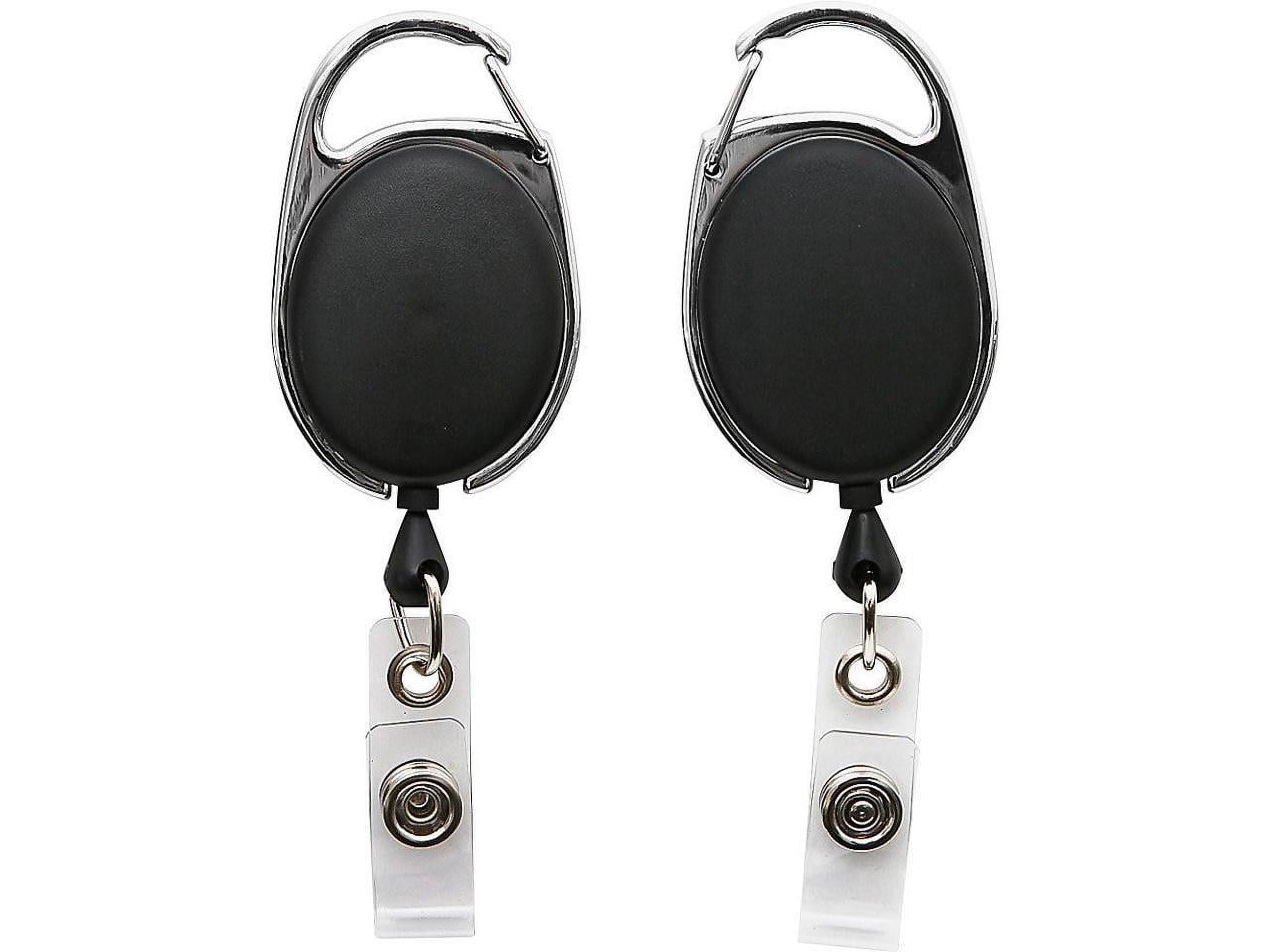 Baumgartens Sicurix Oval Quick Clip ID Card Reel