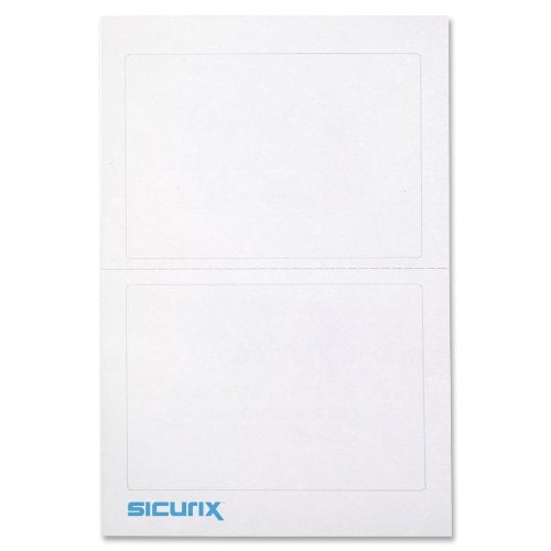 Baumgartens Sicurix Plain Adhesive Badges
