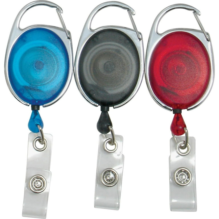 Baumgartens Quick Clip ID Card Reel, Sold as 1 Each Baumgartens Quick Clip ID Card Reel, Sold as 1 Each