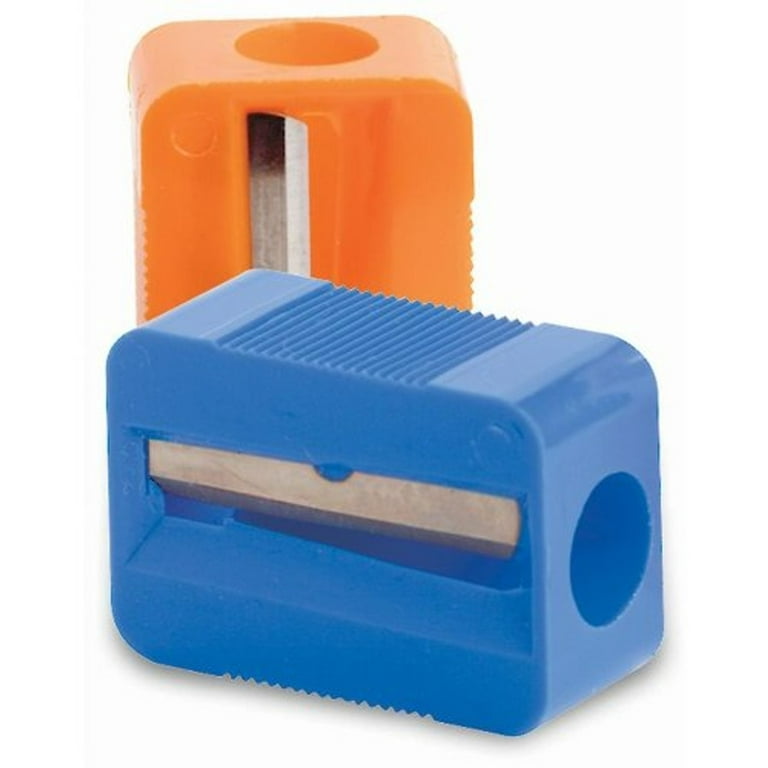 Baumgartens 1-hole Plastic Pencil Sharpener - 1 Hole(s) - Plastic -  Assorted - 1 Each