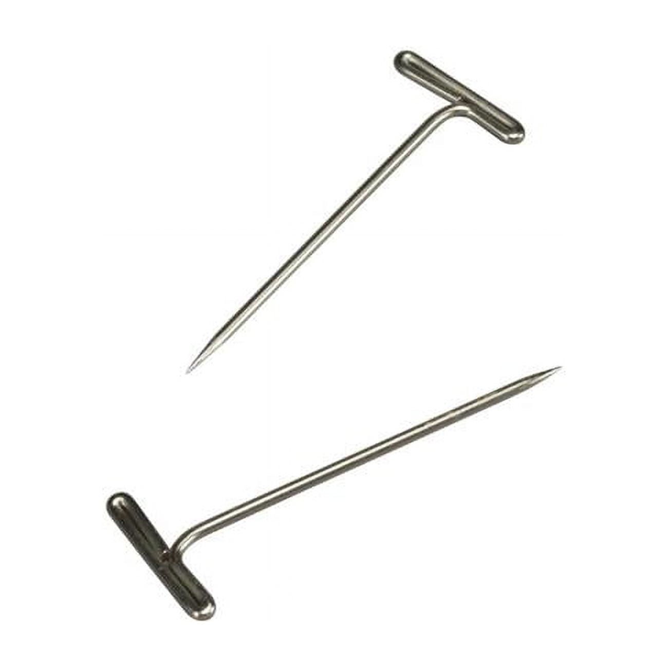 T Pins - Nickel Plated Hardened Steel T Pins For Macrame