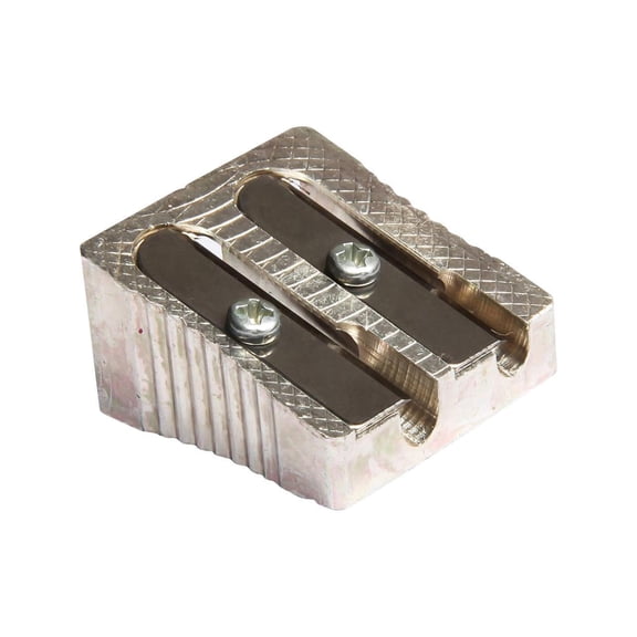 Baumgartens BAUMR2110 Dual Sharpener- 1in.- Metal- Silver