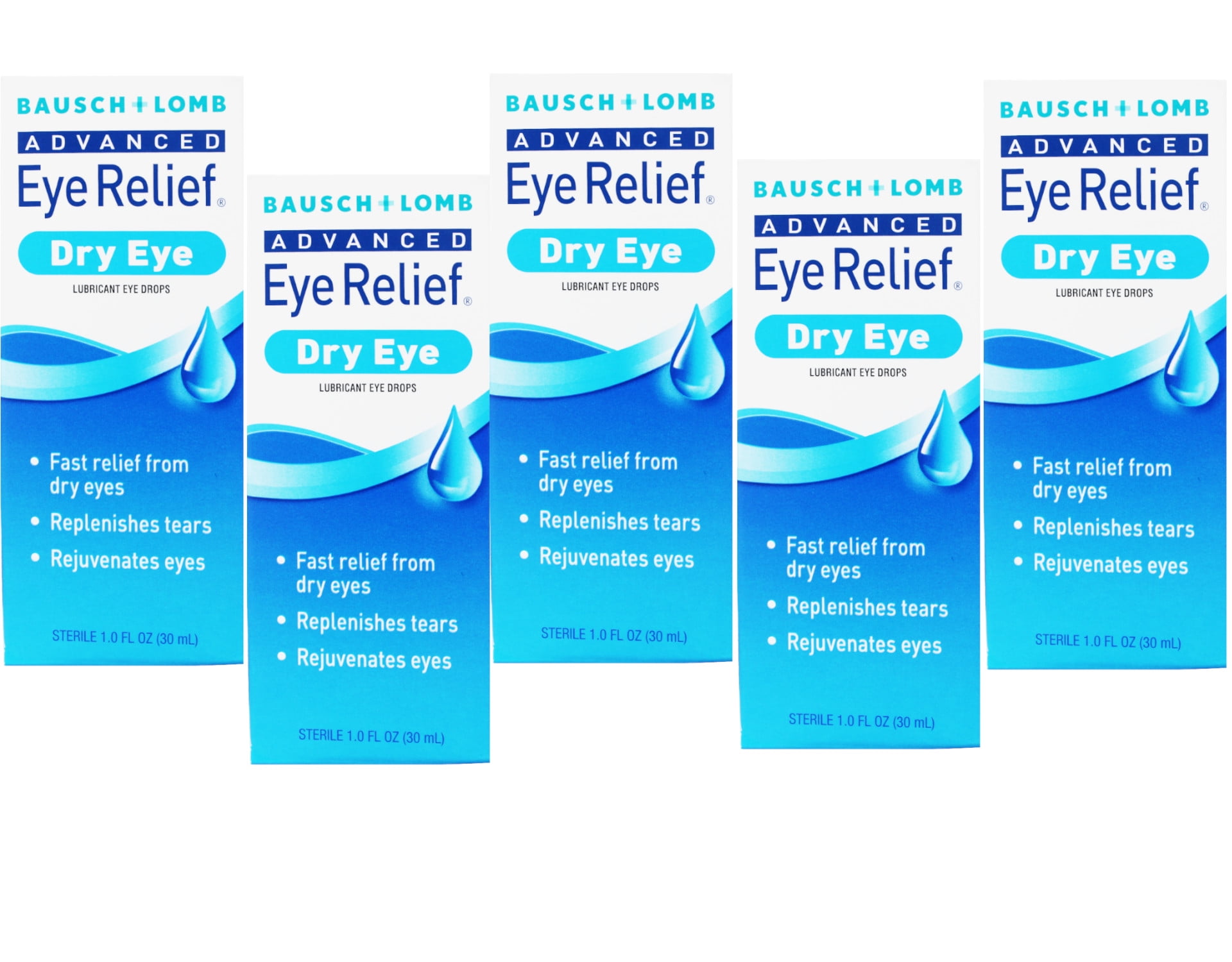 Bausch & Lomb Advanced Eye Relief Dry Eye Lubricant Drop, 1 Fluid Ounce
