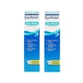 Bausch & Lomb Advanced Irrigating Solution Eye Relief Eye Wash, 4 floz, 2 Pack