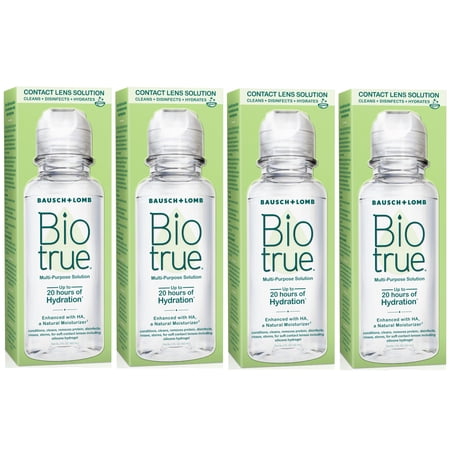 Bausch & Lomb Biotrue Multi-Purpose Solution 2 oz (Pack of 4)