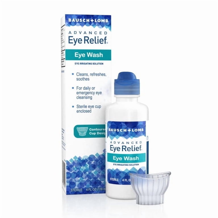 アイケア wachan Bausch + Lomb Eye Wash, Eye Irrigating Solution, Cleanses